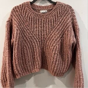 Gentle fawn Cozy Earthy Pink Sweater size xs